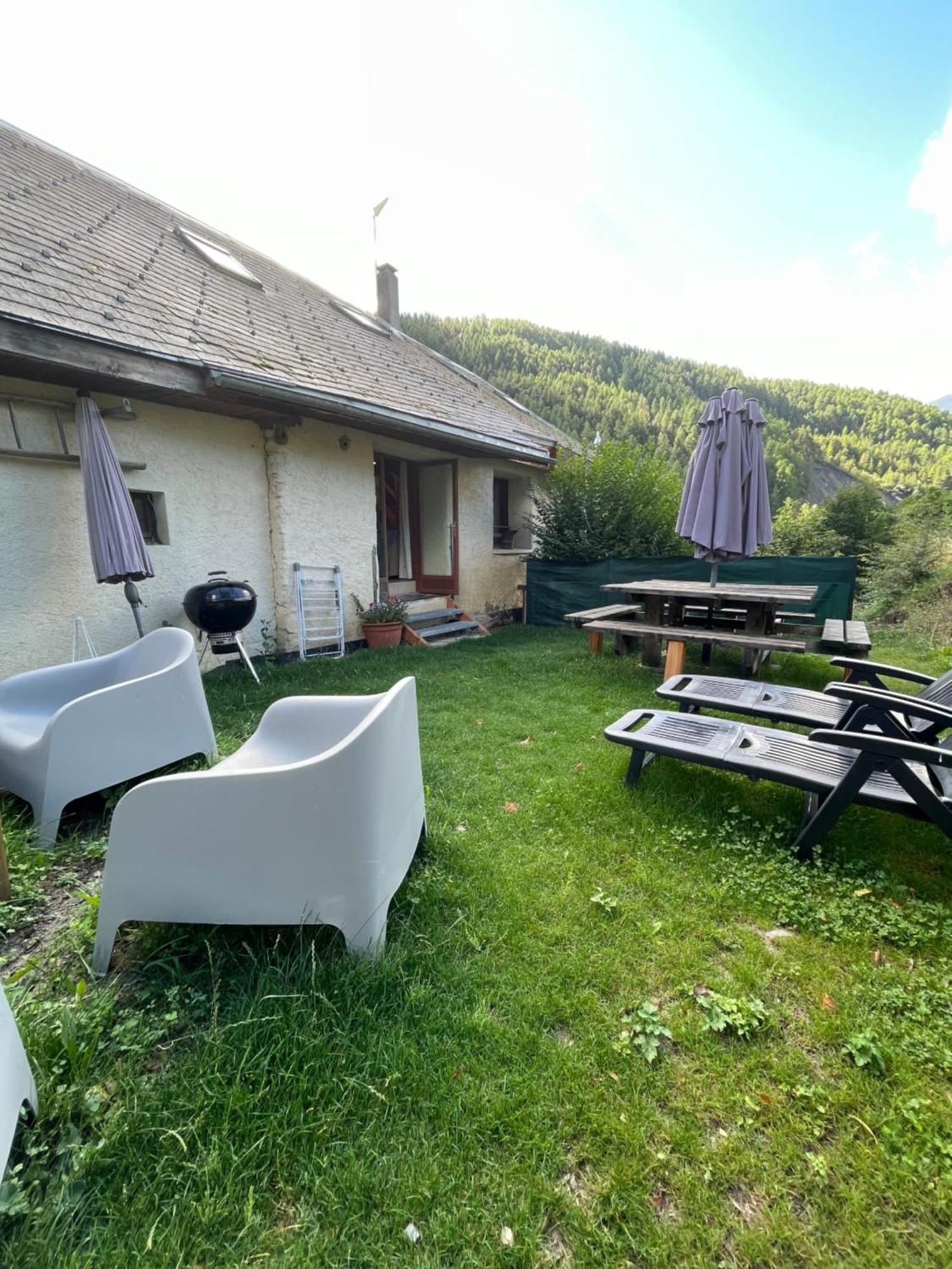 Le Chal Heureux Bel Appartement Dans Vieille Ferme De Montagne Renovee Les Orres Εξωτερικό φωτογραφία